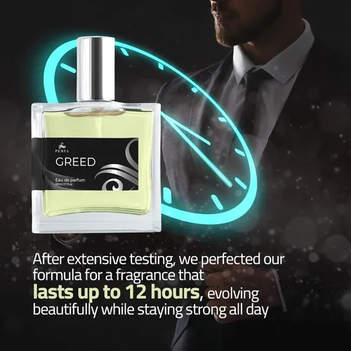 Miniatura 4 de Perfa Greed - Colonia para hombre Perfume asequible para hombres Perfumes de lujo de 12 horas de duración para hombres Colonia para hombres