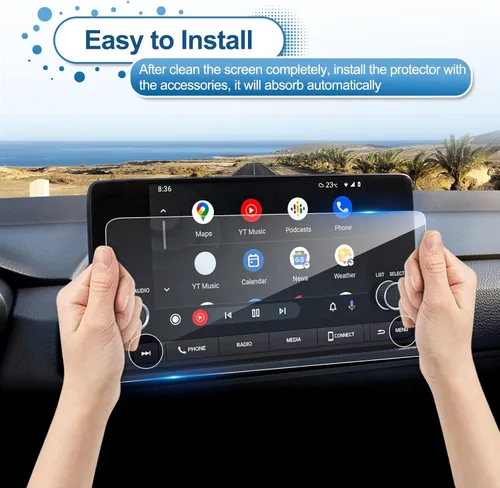 Miniatura 7 de Protector de pantalla para Honda CRV 2023 2024 2025, para Honda CRV (LX/EX/Sport Hybrid) pantalla táctil de 7 pulgadas, vidrio templado 9H 7
