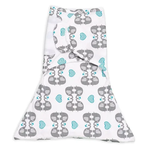 Miniatura 13 de SleepingBaby Zippy - Manta de transición para recién nacido, 100 % algodón, con cremallera inferior, segura, transpirable para un sueño más seguro