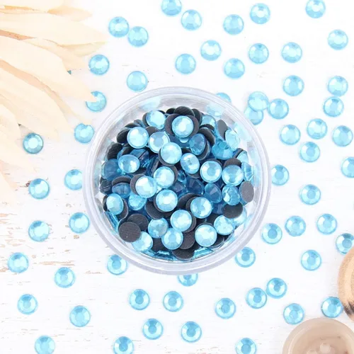 Miniatura 36 de Estrás para aplicar con calor - 6SS, 10SS, 16SS, 20SS, 30SS - 32 colores Iron-on hotfix rhinestones - add brilliant sparkle to apparel, denim