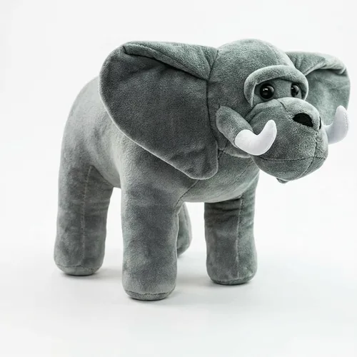 Miniatura 7 de Randimals Randimini Collection Elarilla - Juguete de peluche con relleno de elefante y gorila de 6.5 pulgadas, suave y abrazable, de calidad