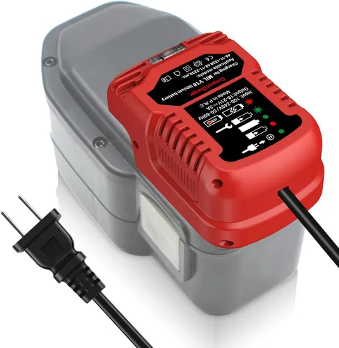 Miniatura 10 de Cargador solar para batería Milwaukee M18 de 18V, entrada 22V-30V, salida 21V 4A Max, adaptador de carga solar portátil al aire libre