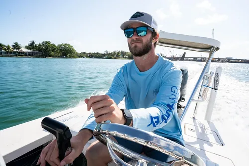 Miniatura 6 de Guy Harvey Camisa de protección solar de rendimiento de manga larga para hombre UPF 50+