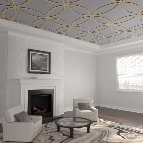 Miniatura 89 de Lilley Paneles decorativos de pared de madera con calado, extra pequeños, 7 3/8 pulgadas de ancho x 7 3/8 pulgadas de alto x 1/4 pulgadas de alto