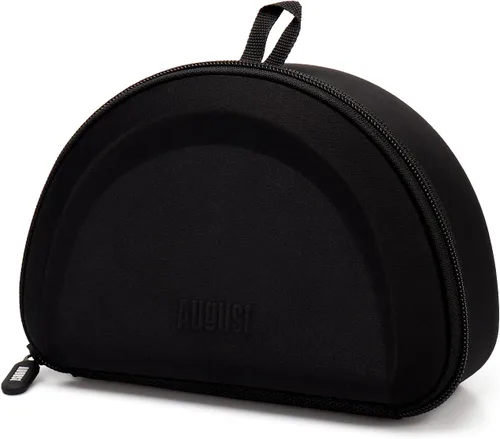 August Funda de auriculares para August EP650 / EP640 y más auriculares plegables de otras marcas, bolsa de almacenamiento de viaje para auriculares