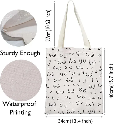 Miniatura 4 de VAMSII Bolsa de maquillaje para pechos, tetas inspiradas en los pechos, regalos para amantes de las tetas para mujeres, regalo de boobie