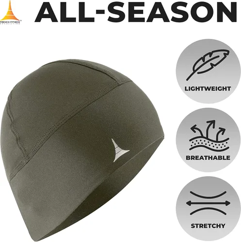 Miniatura 3 de Gorro para correr o forro para casco máxima retención térmica y absorción de la humedad. Se ajusta debajo de cascos.