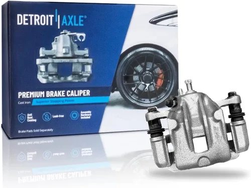 Miniatura 28 de Detroit Axle - Pinza de freno trasera izquierda para Chevrolet Equinox Captiva Sport GMC Terrain Saturn Vue Pontiac Torrent Pinza de freno lateral