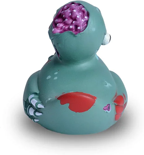 Miniatura 3 de Wild Republic Patos de goma, juguetes de baño, regalos para niños, juguetes de piscina, juguetes de agua, zombi, 4 pulgadas