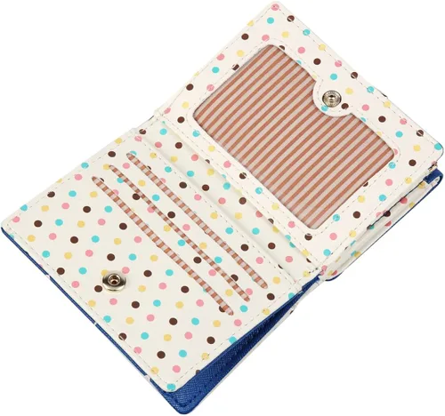 Miniatura 5 de Damara - Soporte para tarjetas de piel sintética para mujer