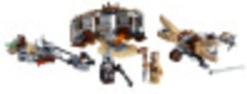 Miniatura 2 de LEGO Star Wars: The Mandalorian Trouble on Tatooine 75299 Impresionante kit de construcción de juguetes para niños que incluye The Child, nuevo 2021