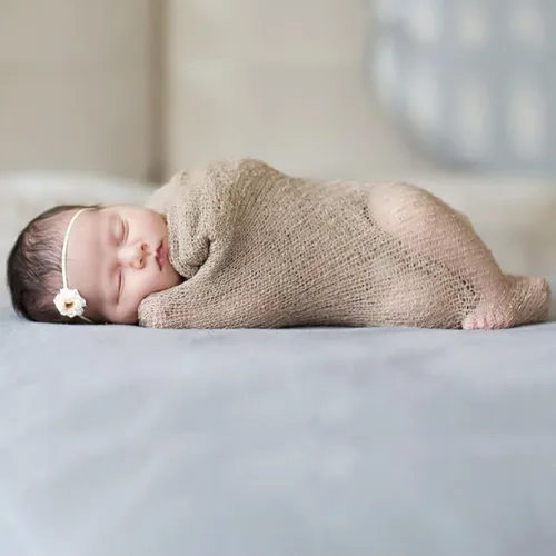 Miniatura 5 de Accesorios de fotografía para recién nacidos, manta elástica para fotografía de recién nacidos, para bebés, niños y niñas, posando accesorios