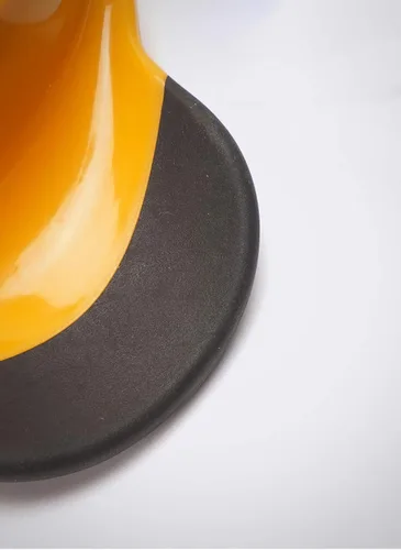 Miniatura 4 de Cortador de mango con cuchilla de acero inoxidable, divisor de frutas, mango ergonómico de agarre de goma, antideslizante, extra grande, divisor
