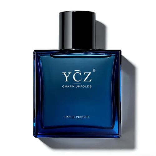 Miniatura 11 de Ycz AMBER GLOW Colonia para hombre, fragancia aromática cítrica con bergamota, manzana nítida y notas cálidas de madera, Eau de Parfum de 1.7 onzas