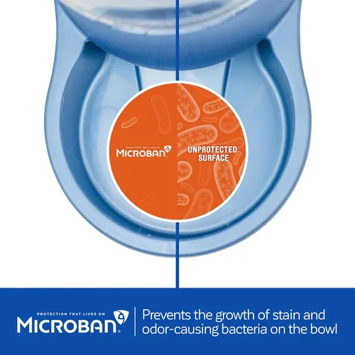 Miniatura 3 de Comedero Petmate rellenable con protección antibacteriana Microban Azul pavo real perla
