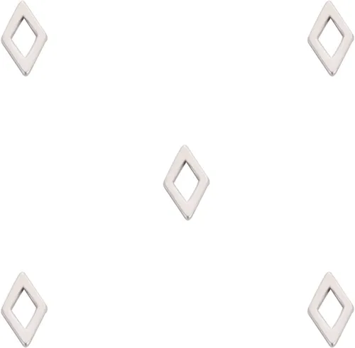 Miniatura 12 de kkjoy 5 dijes de acero inoxidable para hacer joyas y manualidades, varios colgantes pequeños, suministros de manualidades, accesorios para pulseras