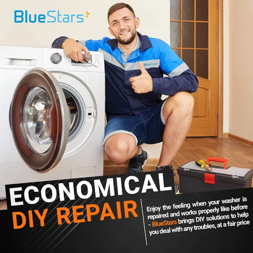 Miniatura 6 de BlueStars Kit de Reparación de Agitador de Leva Corta Ultra Duradero 285809 para Lavadora - Compatible con Lavadoras Whirlpool y Maytag - Reemplaza