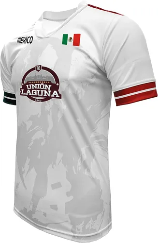 Miniatura 2 de Jersey Mexico Union Laguna 100% poliéster, blancogris_fabricado en México