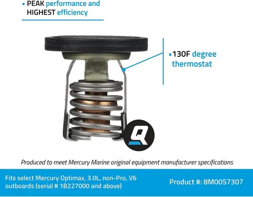 Miniatura 2 de Quicksilver 8M0057307 Termostato de repuesto