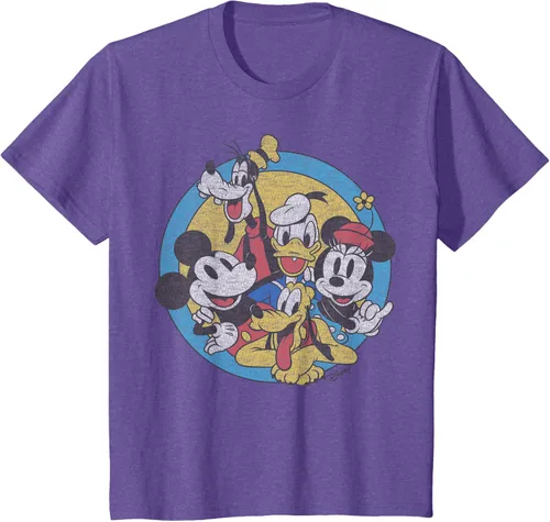 Miniatura 13 de Disney Camiseta retro de Mickey and Friends Group Shot