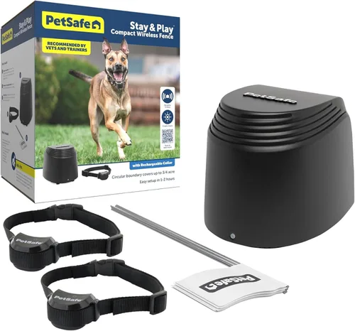 Miniatura 8 de PetSafe Stay & Play Transmisor Adicional para Cerca Inalámbrica Compacta - Añade Hasta 3/4 de Acre a la Cerca Inalámbrica Stay & Play o Sistema