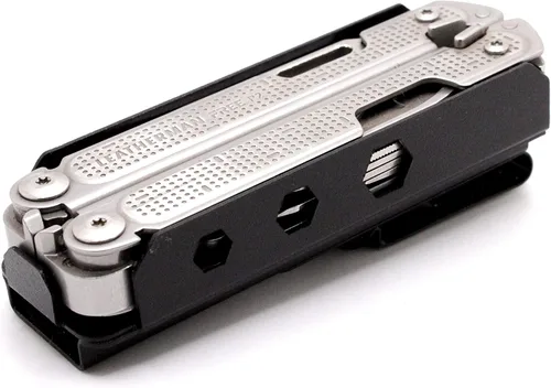 Miniatura 2 de RAE Gear - Funda magnética compatible con Leatherman Free P2 y P4 multiherramientas (clip de cinturón de 1.5 pulgadas) (herramienta no incluida)