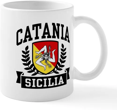 Miniatura 43 de CafePress Sicilia Mug - Taza de café de cerámica (11.0 fl oz)