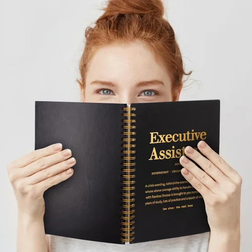 Miniatura 5 de Executive Assistant - Cuaderno de tapa dura de 160 páginas con espiral, regalo inspirador para asistente ejecutivo, regalo de asistente