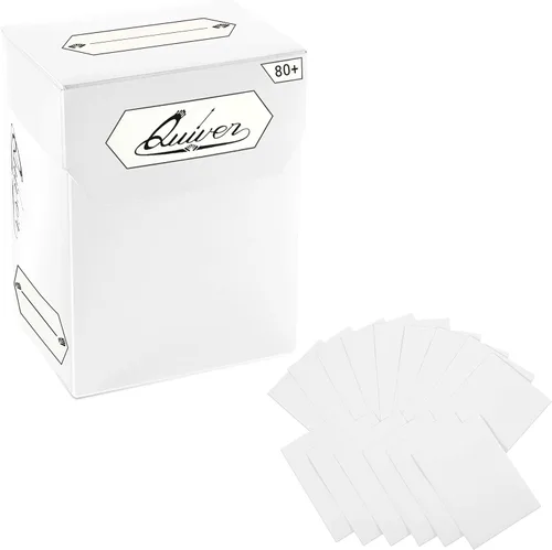 Miniatura 21 de Quiver Time Más de 100 bloques de cartas coleccionables estándar para MTG Deck y otras tarjetas TCG, juego de 5 cajas de cartas Commander con 2 rojo