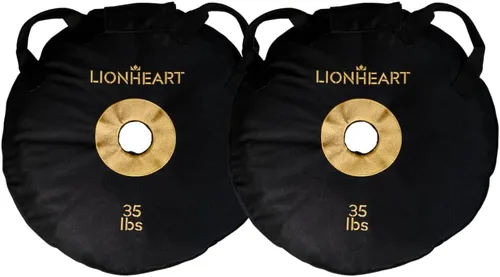 Miniatura 16 de Lionheart Sand Bag Weight Plates Set Sandbags for Working Out Home Gym Bumper Plates Travel-Friendly Sandbag for Fitness & Weight Training