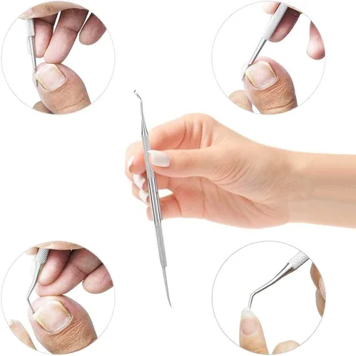 Miniatura 5 de Toenail Scissors,Long Handled Toenail Scissors Clippers For Thick Toe Nails Handle Unique Design Ergonomic Cuticle Scissor Ingrown Toenail File