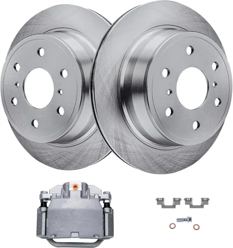 Miniatura 16 de Detroit Axle - Kit de freno delantero para Hyundai Elantra 17-20, 16-21 Tucson, 17-22 Kia Sportage, rotores de freno de disco pastillas de freno