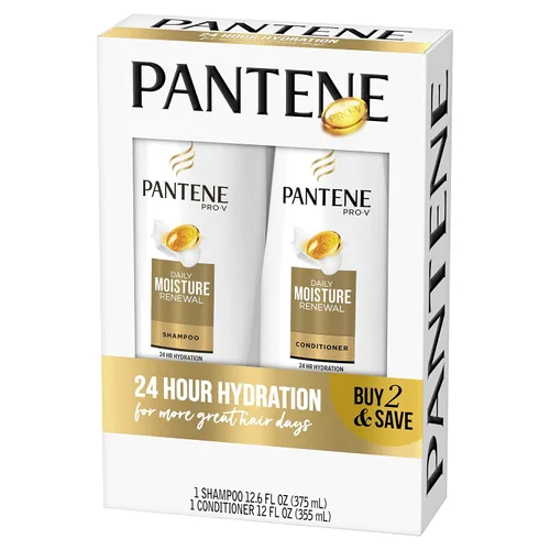 Miniatura 2 de Pantene Daily Moisture Renewal Duo set, champú de 12.6 onzas y acondicionador de 12 onzas