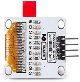 Miniatura 2 de Velleman Pantalla OLED de 0,96 pulgadas con I2C para Arduino ®