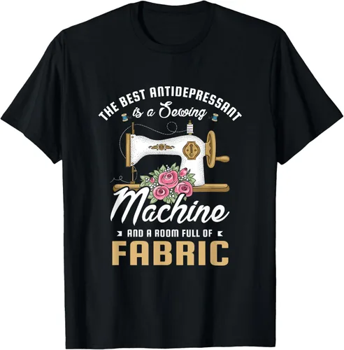 El mejor antidepresivo es una máquina de coser y una camiseta para fanáticos de la costura