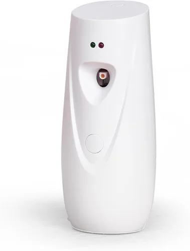 Happybuy Dispensador automático de ambientador en aerosol (paquete de 4), montaje en pared o independiente, funciona con pilas con múltiples ajustes