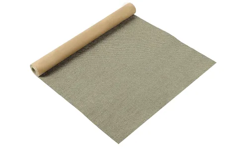 Miniatura 2 de SANSAM Parche autoadhesivo de tela de reparación de lino, rollo de 17.2 x 60 pulgadas, cinta de reparación de tela para sofás, sofá, ropa, álbumes