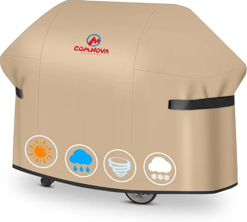 Miniatura 19 de Comnova Cubierta para Parrilla de 30 Pulgadas - 7105 Cubiertas de BBQ para Parrilla de Gas Weber Spirit 210 Resistente e Impermeable, Cubierta