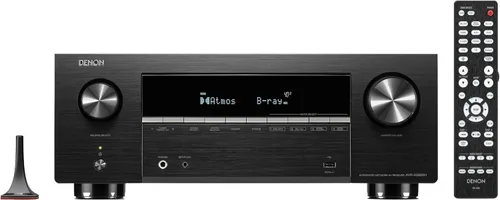 Miniatura 11 de Denon AVR-X1800H - Receptor estéreo AV de 7.2 canales - 80W/canal, transmisión inalámbrica a través de HEOS integrado, WiFi y Bluetooth, compatible