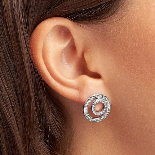 Miniatura 4 de Pandora Jewelry Forever Pandora - Pendientes de circonita cúbica en plata de ley