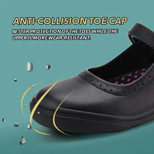 Miniatura 2 de JABASIC Zapatos planos Mary Jane para uniforme escolar para niñas