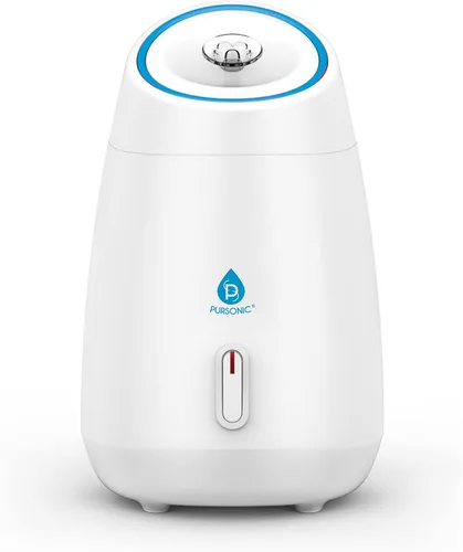 Miniatura 5 de Pursonic Vaporizador facial blanco – Vaporizador facial para limpieza facial profunda que aprieta la piel – Hidratación diaria para desatascar