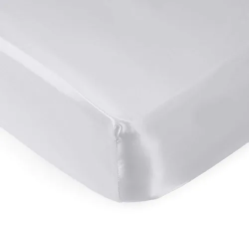 Miniatura 23 de Pro Goleem Sábanas de satén ajustables para Pack n Play, ideales para el cabello del bebé, sensación de seda suave, 27 x 39 pulgadas, sábana Negro