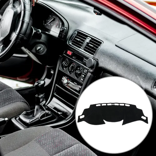 Miniatura 2 de X AUTOHAUX Funda antideslizante para tablero de automóvil para Nissan Rogue X-Trial 2014-2018 para Nissan Rogue Sport SUV 2017-2020