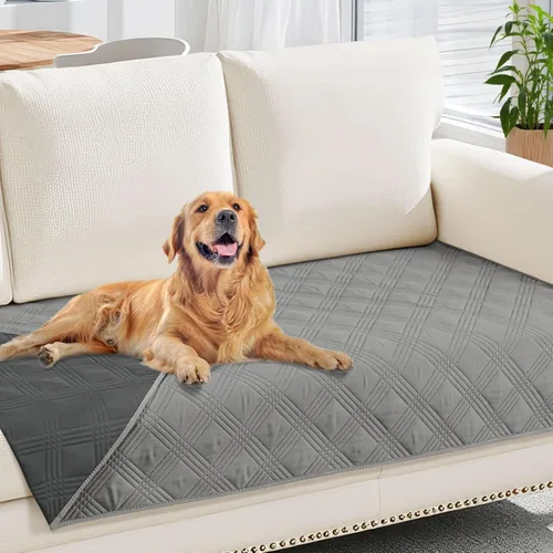 hyha Manta impermeable para perros, manta reversible para cama de mascotas, funda suave para sofá/sillón lavable para perros, fundas impermeables