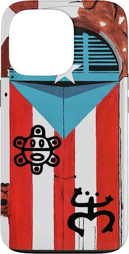 Miniatura 10 de Funda con diseño de bandera de Puerto Rico Coqui Sun Taíno, Boricua Pride Cover Case para iPhone 17