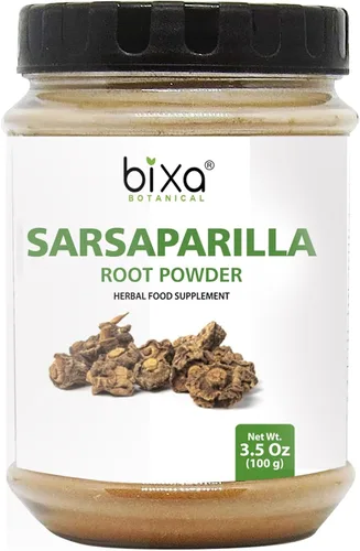 bixa BOTANICAL Polvo de raíz de zarzaparrilla (Hemidesmus índico) – 3.5 onzas (3.5 onzas) paquete de 1 | Purificador de sangre natural y agente