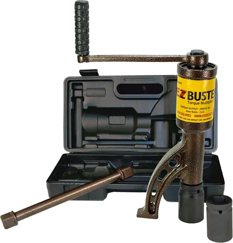 ESCO 60305 Llave dinamométrica para camiones EZBuster Herramienta manual para aflojar tuercas, con estuche de transporte