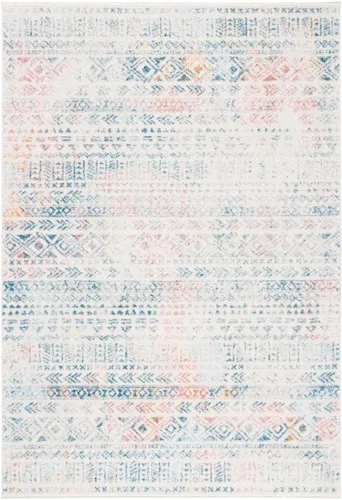 Miniatura 4 de SAFAVIEH Tulum Collection - Alfombra decorativa de 2 x 5 pies, diseño marroquí bohemio envejecido, no desprende pelusa y de fácil cuidado, ideal