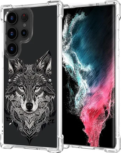 Miniatura 138 de Hungo Funda compatible con Samsung Galaxy S23 con diseño floral y bonito diseño transparente, femenino para mujeres y niñas, con hermoso clavel
